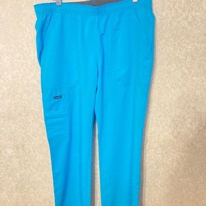 Sanibel size LG scrub pants - turquoise color - no tags, never worn.